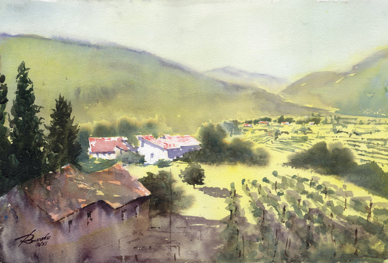 View From Fivizzano
