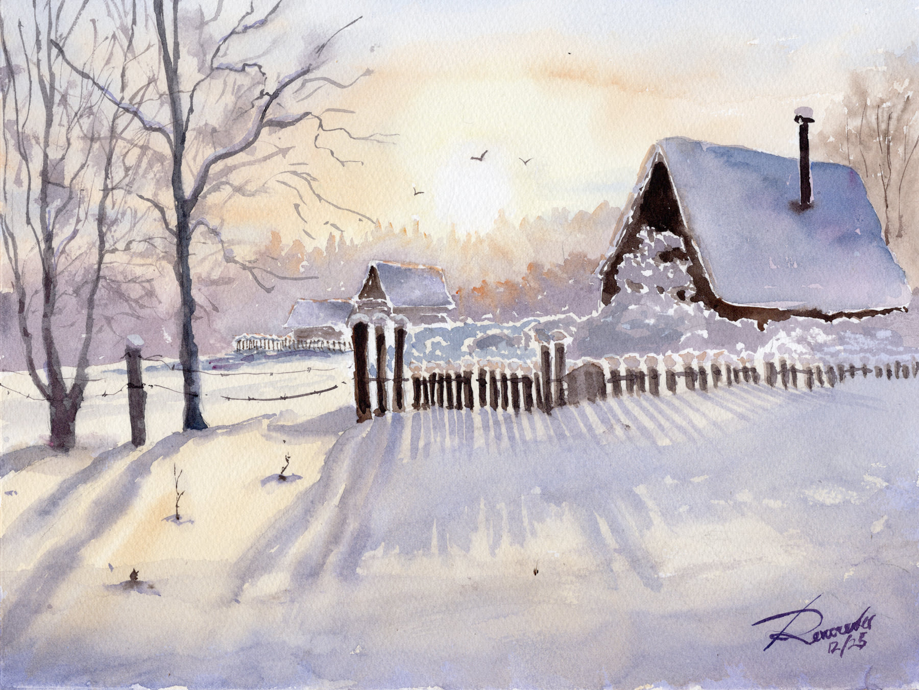 Winter Landscape I