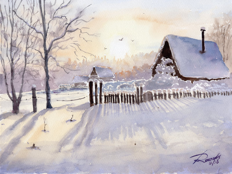 Winter Landscape I